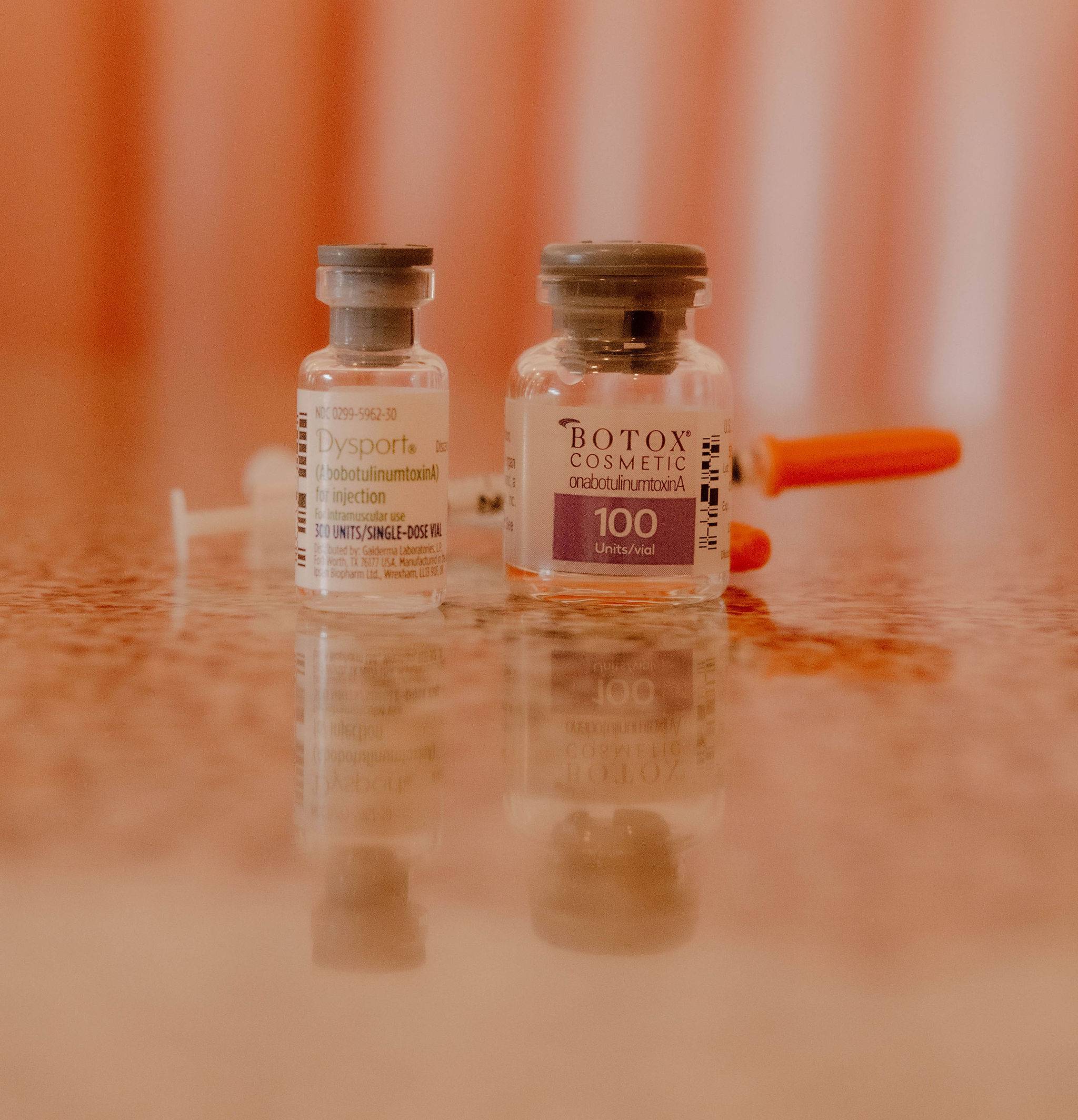 Botox injection syringe used in Phoenix Botox treatments